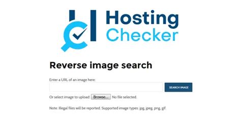 Reverse Image Search by HostingChecker